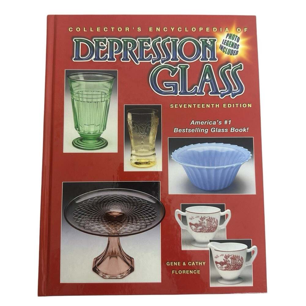 Depression Glass by Gene Florence & Cathy Florence 2006 Collector's Encyclopedia